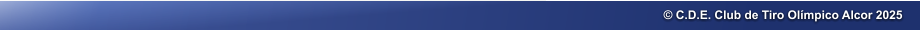 © C.D.E. Club de Tiro Olímpico Alcor 2025